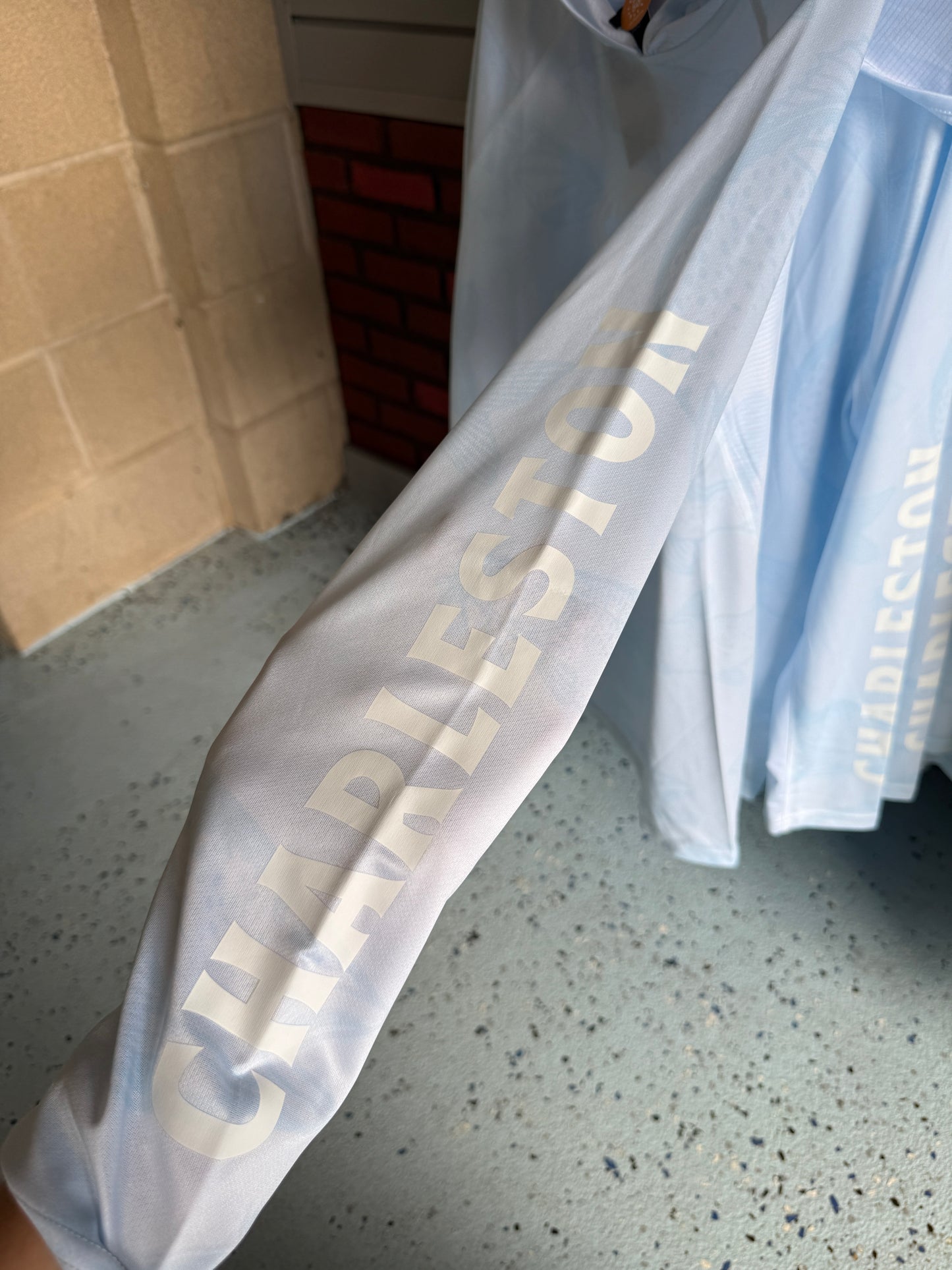 Hooded Fishing Shirt - Crystal Blue