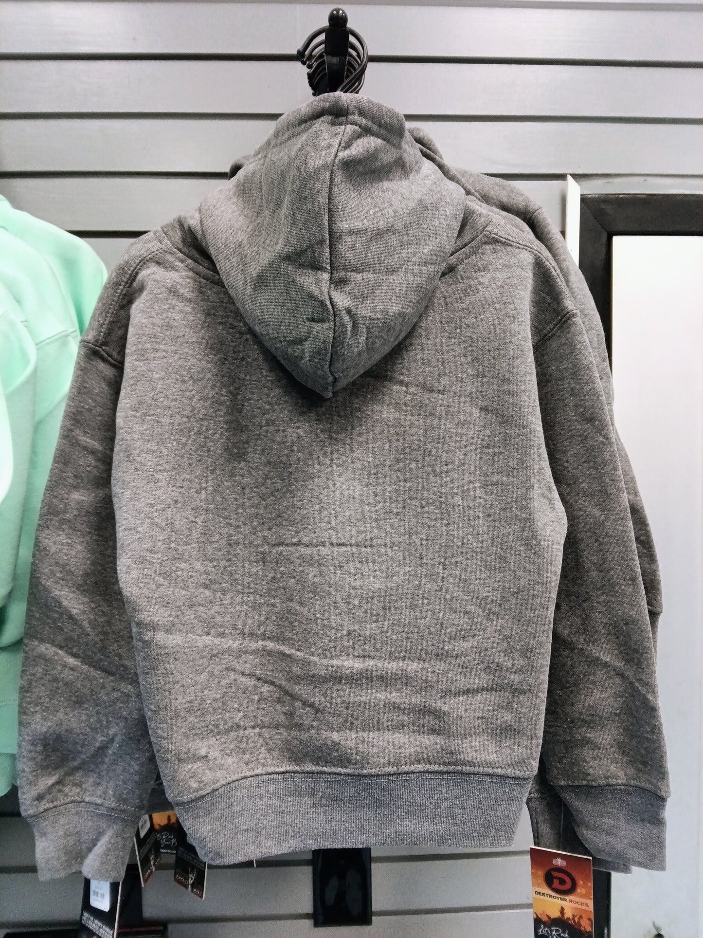 Youth Hoodie - Athletic Gray