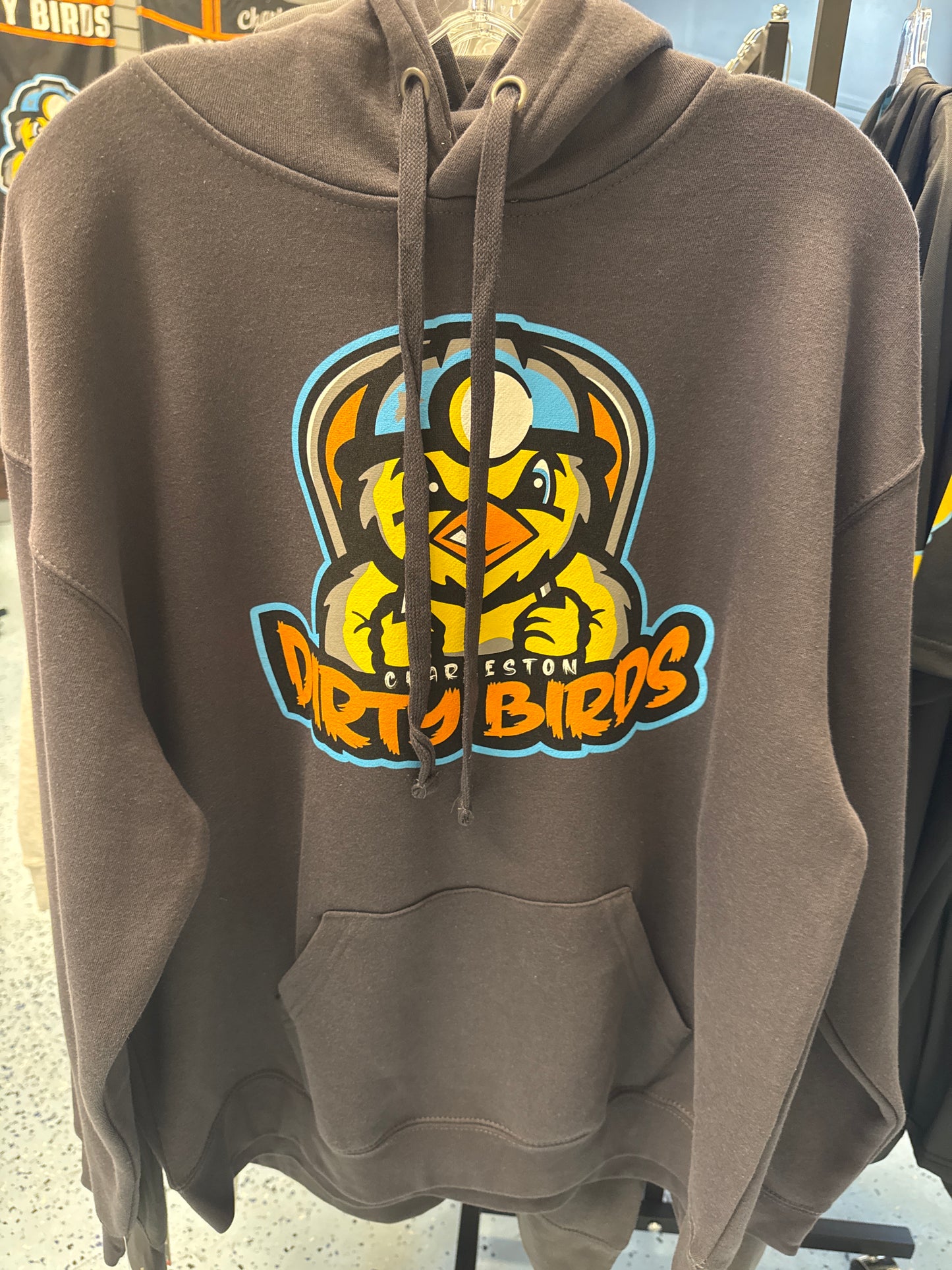 LOGO HOOD - Metal Grey