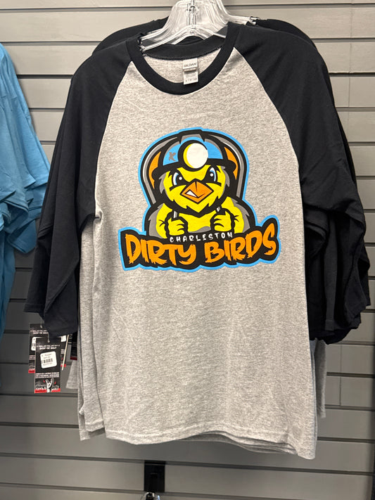 Raglan 3/4 Sleeve LOGO Tee