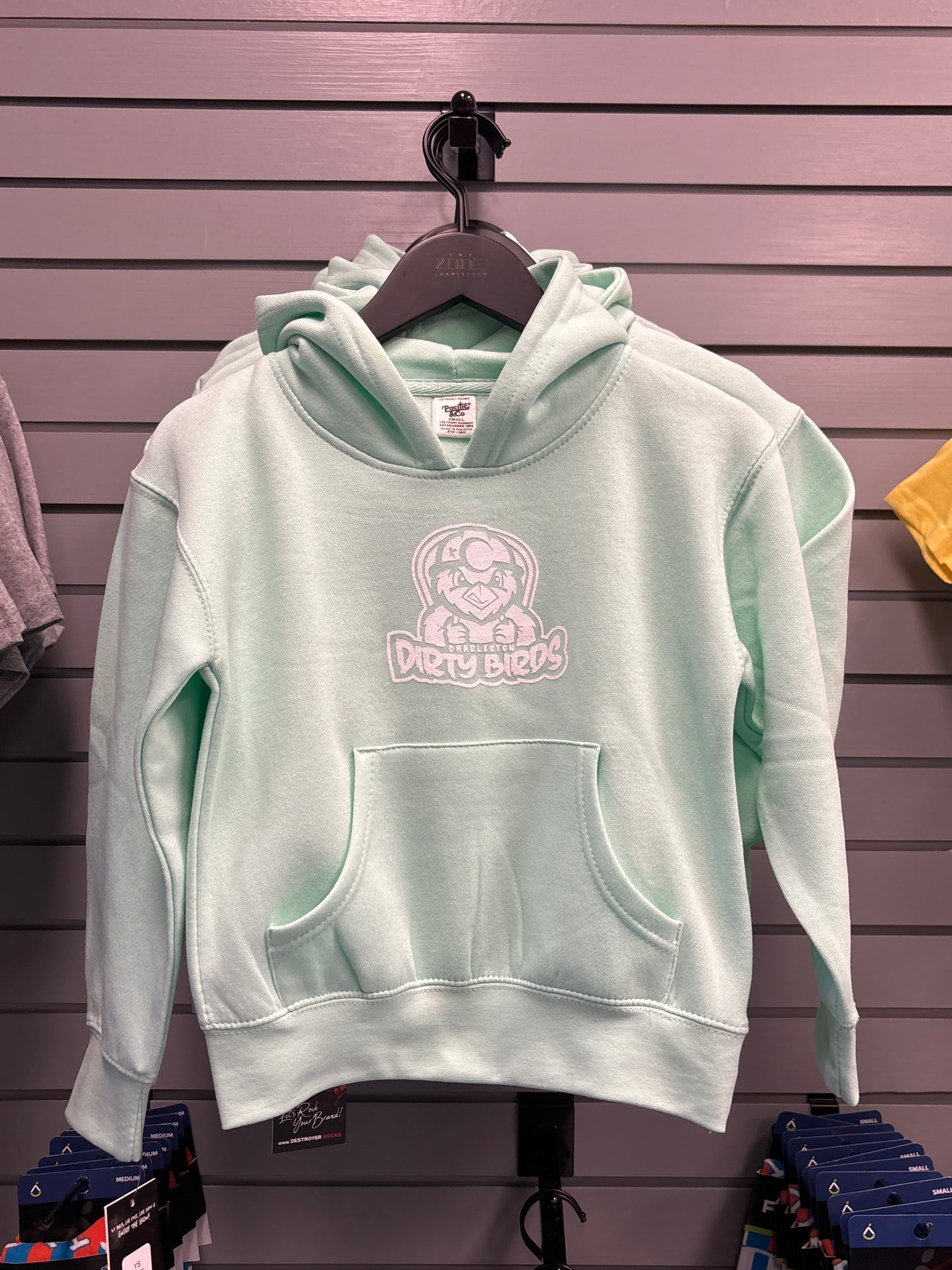 Youth Hoodie - Seafoam