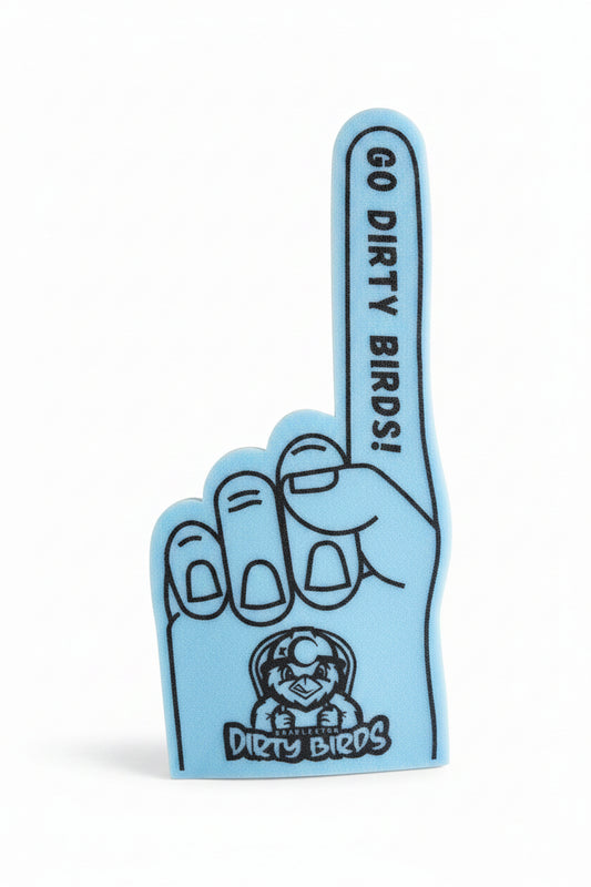 Foam Fingers, 16" Light Blue
