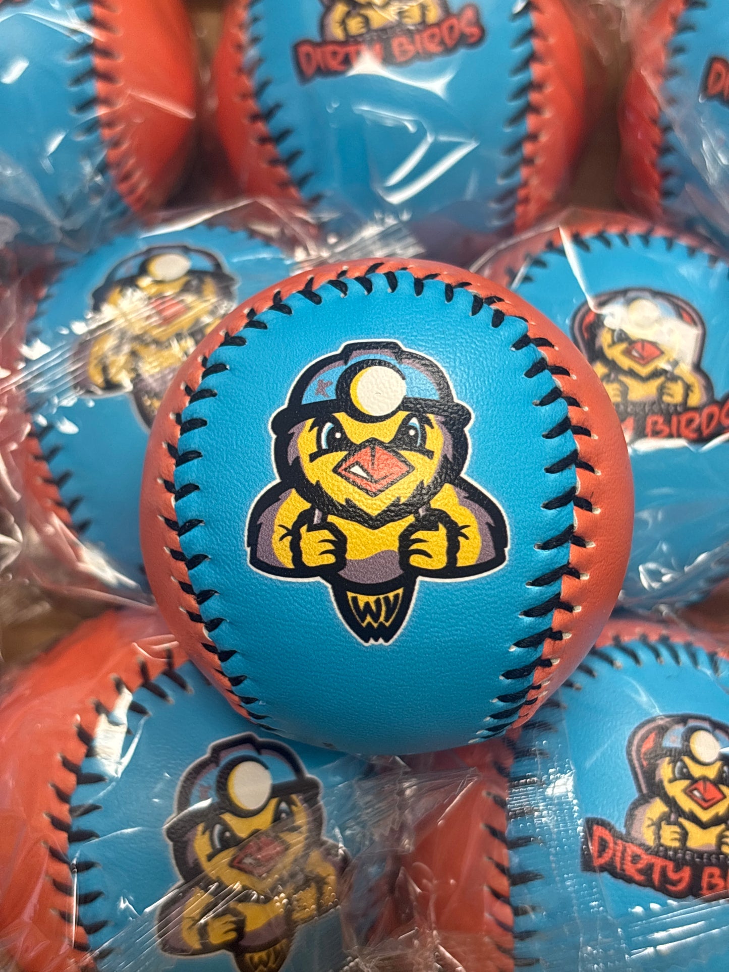 Baseballs - Orange/Blue Panels