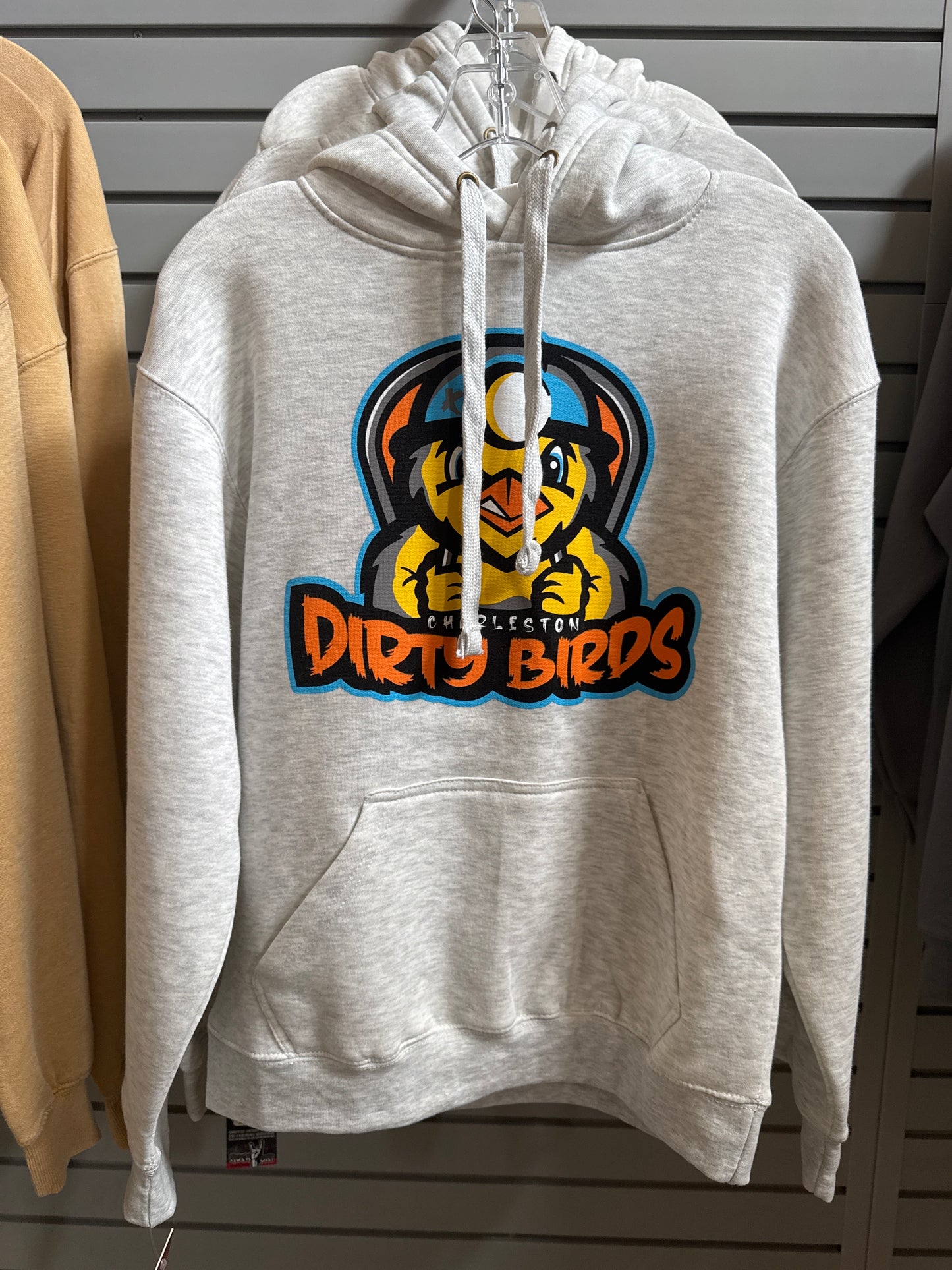LOGO HOOD - OATMEAL