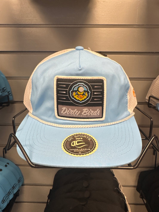 Boomer Trucker - Blue/White