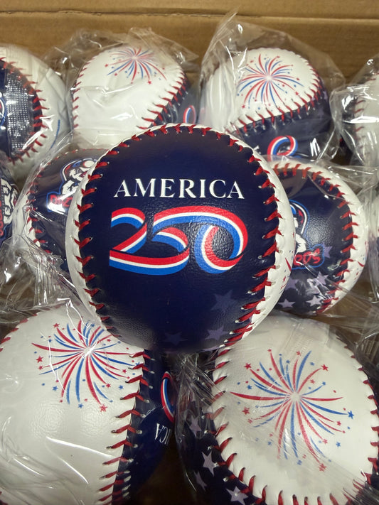 Baseballs - Patriotic 250