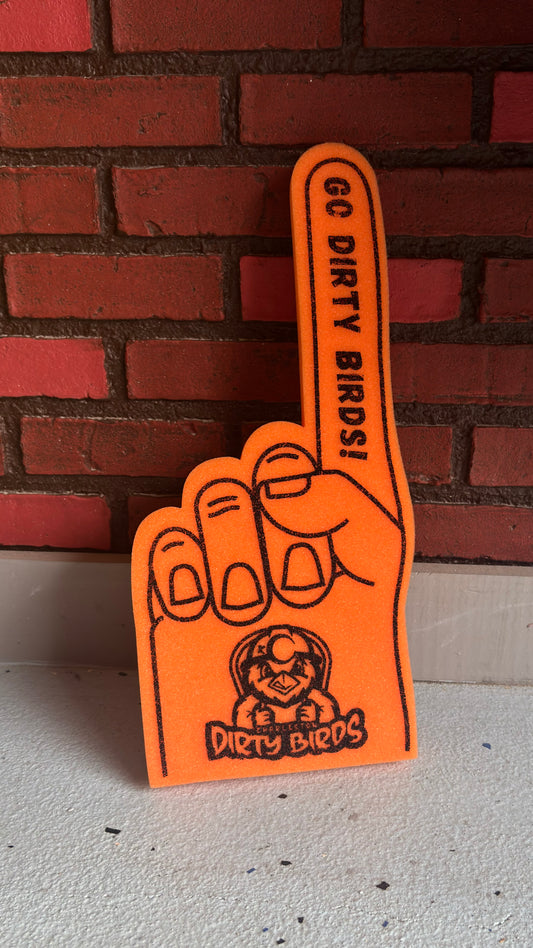Foam Fingers, 16" Orange