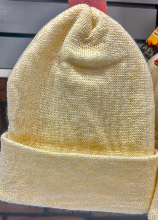 Knit Beanie - CREAM