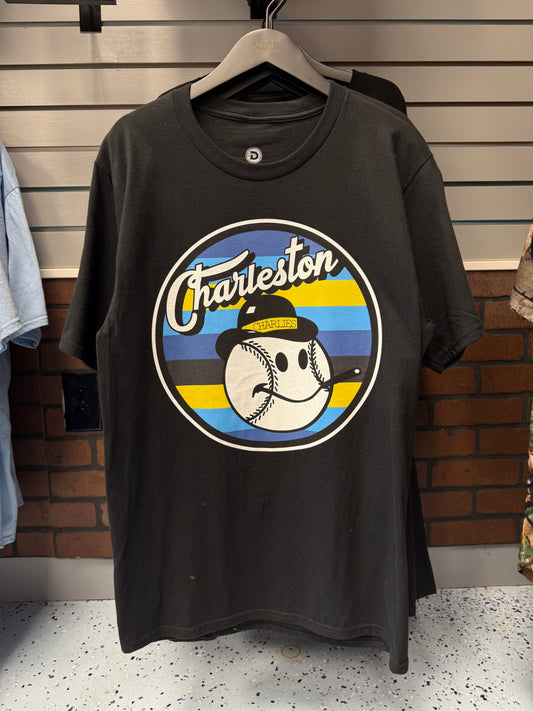 Charlies Vintage Tee - Jet Black