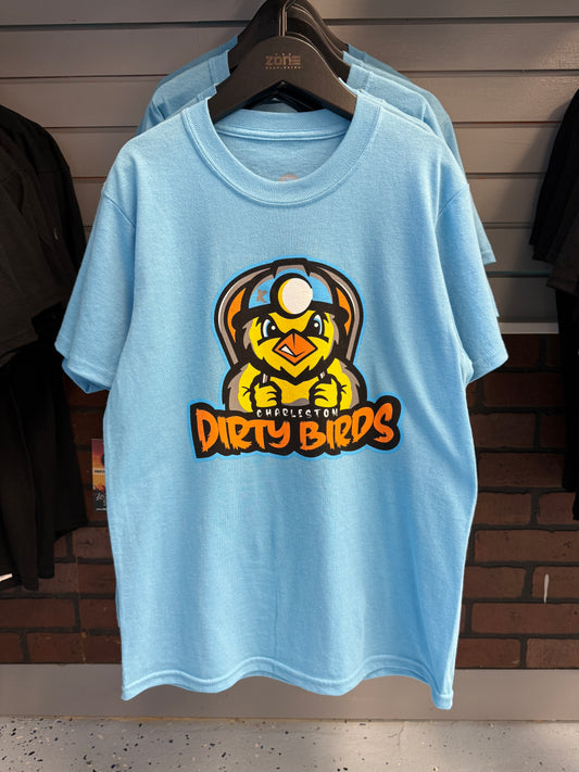 Youth LOGO Tee - Aqua