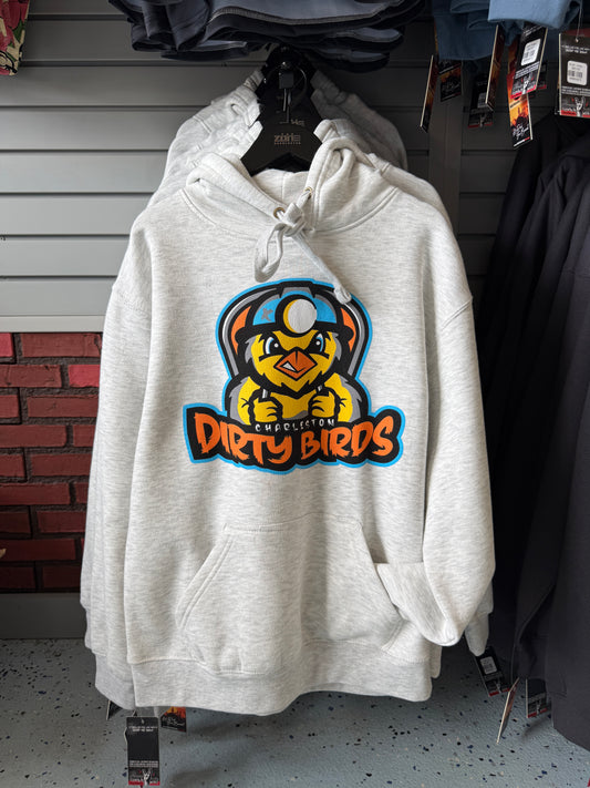 LOGO HOOD - OATMEAL