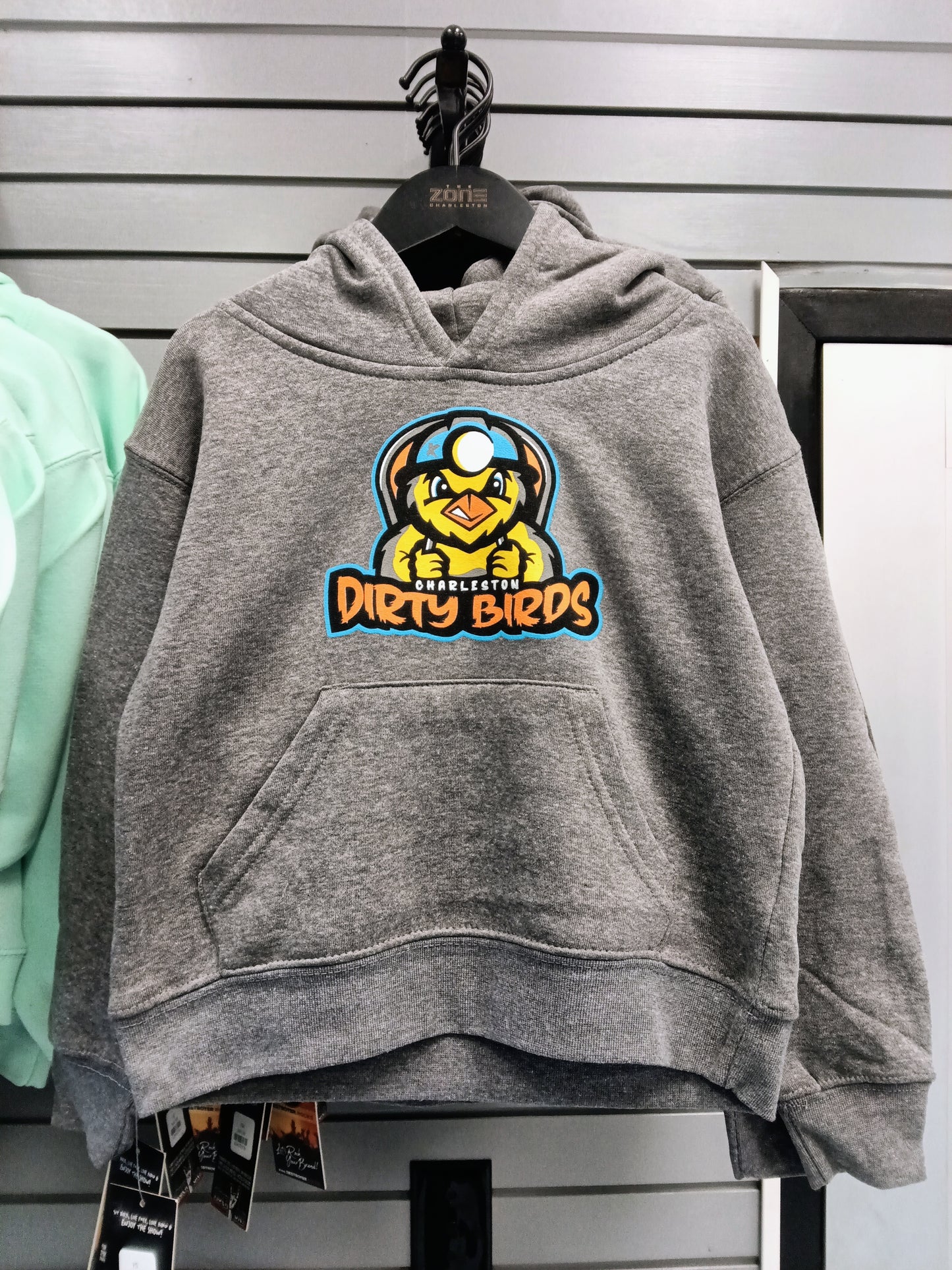 Youth Hoodie - Athletic Gray
