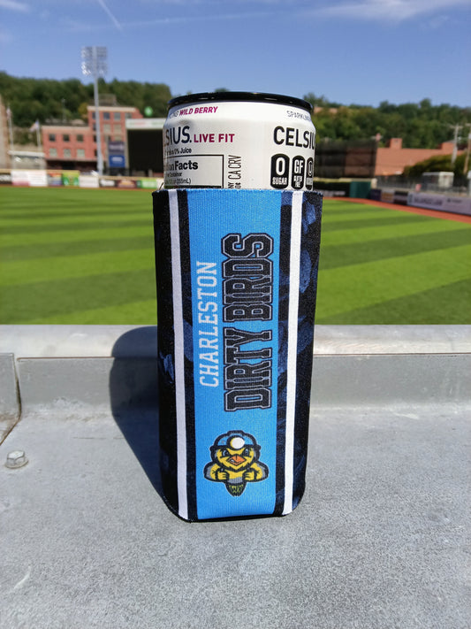 Slim Coozies - Striped Coal