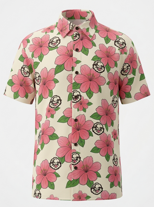 Hawaiian Shirt - Rhododendron